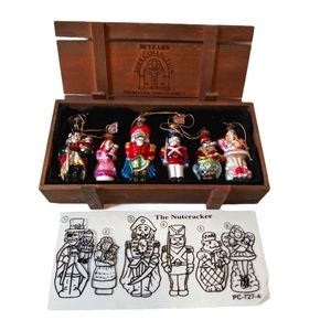 2004 Thomas Pacconi Classics Glass Ornaments 30 Years Collection The Nutcracker